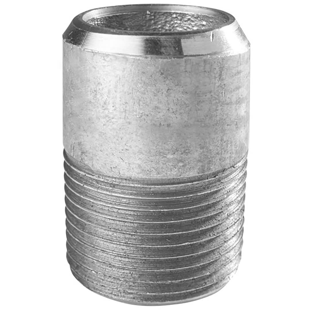 Sferaco - 1/2MAMELON ACIER 530A GALV.1"1/2 L100 530A 1/2MAMELON ACIER LG 100MM