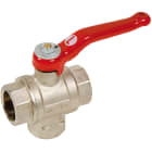 Sferaco - Vanne à sphère laiton 3 voies 3 positions en L Série 534 Femelle BSP DN3"