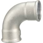 Sferaco - Raccord fonte malléable courbe femelle grand rayon 90° Série 02G galva DN1"1/4