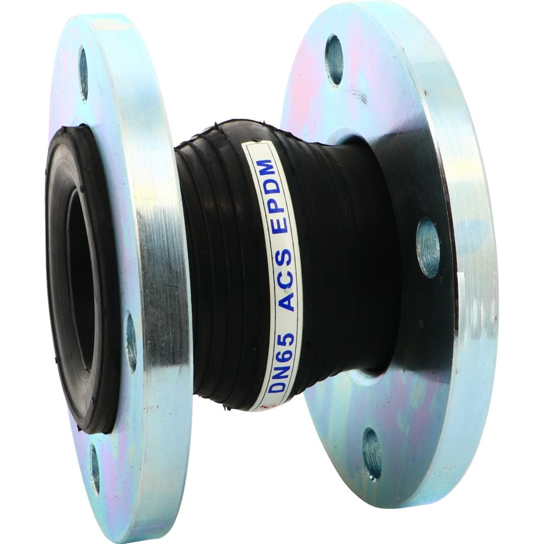 Sferaco - Manchon Compensateur simple onde L130 EPDM ACS Série 1507 brides acier PN16 D100