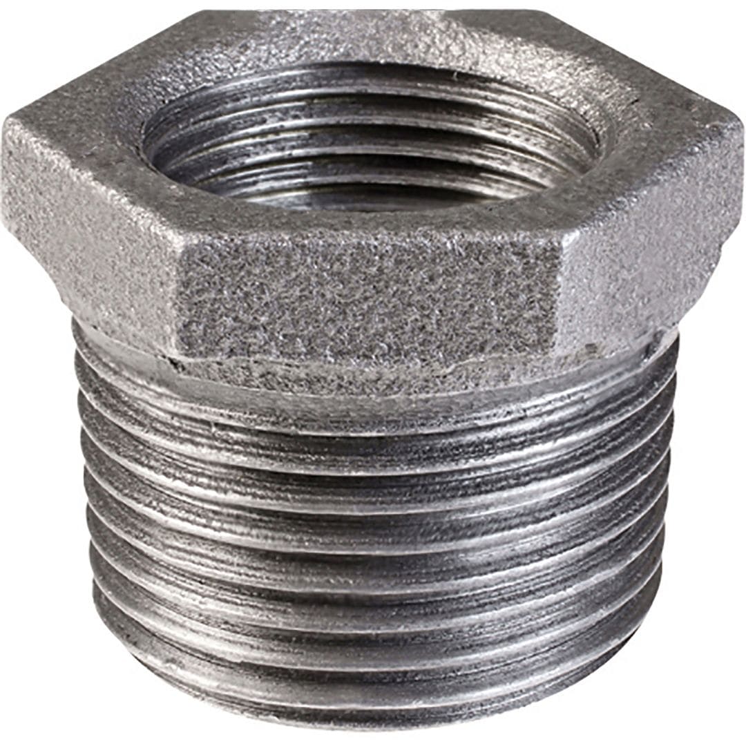 Sferaco - Raccord fonte malléable réduction male femelle Série 0241N noir DN1"-3/4" BSP