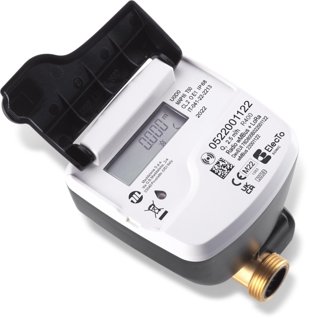 Sferaco - Compteur eau froide ultrasons digital radio Mbus-Lora Série 2718 DN20 L190