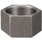 Sferaco - Raccord fonte malléable bouchon femelle hexagonal Série 0300N noir DN1/2" BSP