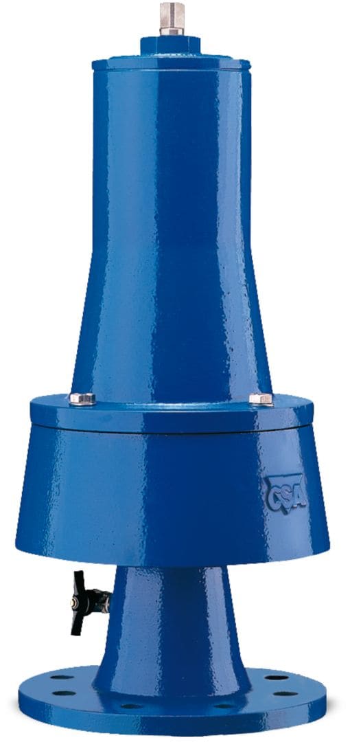 Sferaco - SOUP. ANTIBELIER VRCA DN200 PN25 8-16 B DECHARGE VERTICALE A L'AIR LIBRE