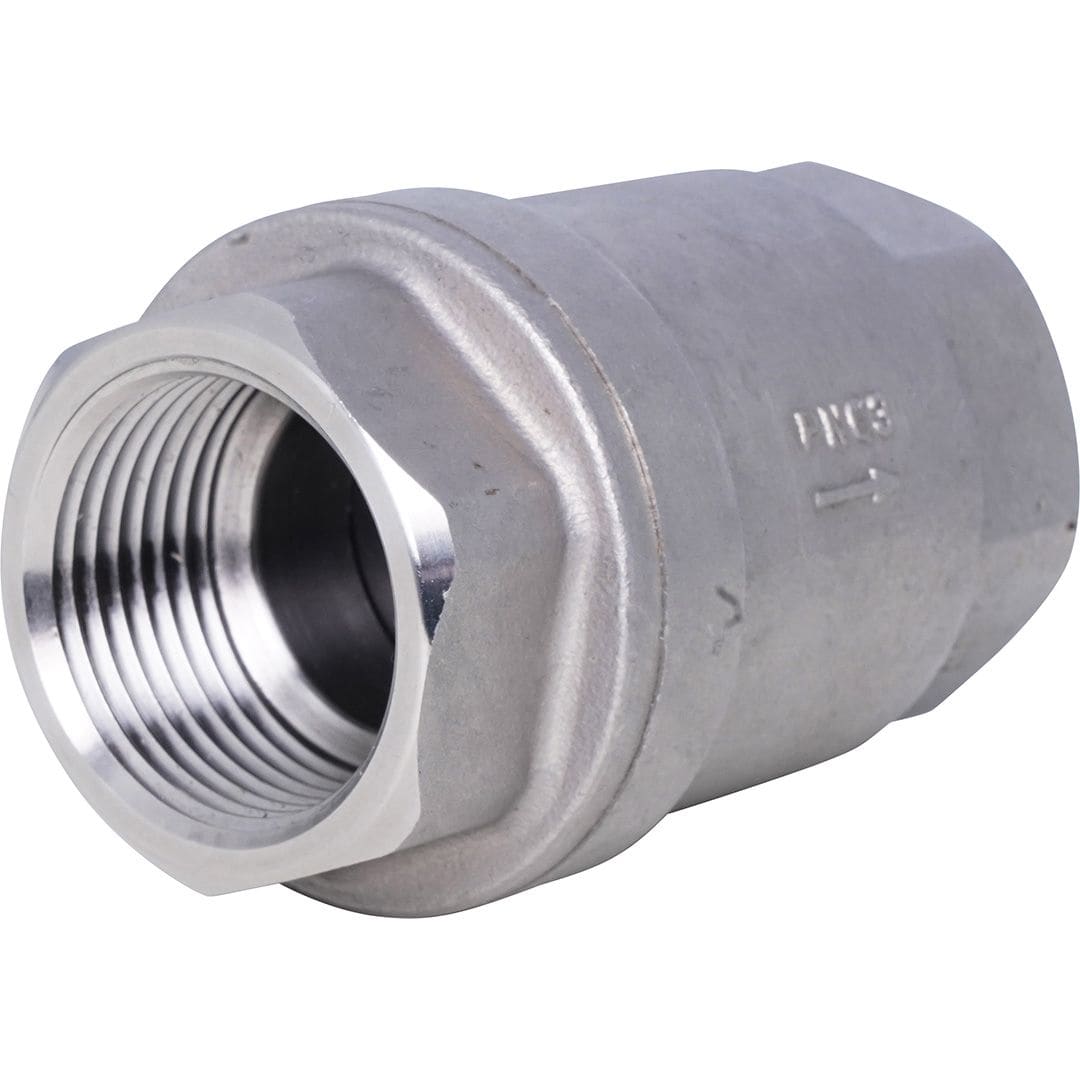 Sferaco - Clapet de non retour à disque inox-siège FKM Série 3292 Femelle BSP PN63 DN1/4"