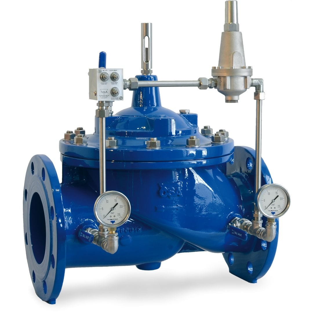 Sferaco - Vanne régulation aval DN40/50PN16 Réduction pression aval passage intégral