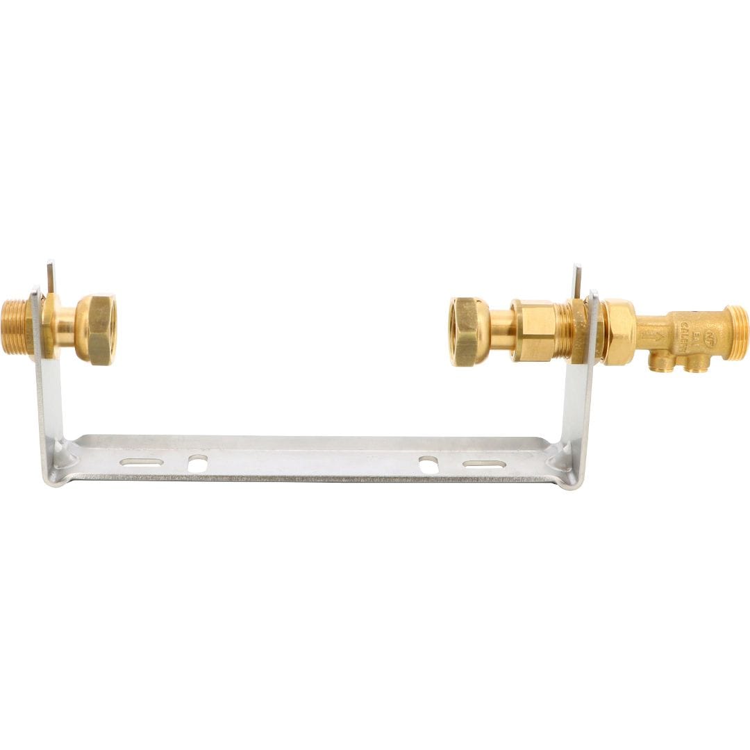 Sferaco - KIT RAIL 250 DN15 DOULLE F CLAPET CL Rail acier L250 douille fixe clapet DN15