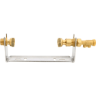 Sferaco - KIT RAIL 190 DN15 DOULLE F CLAPET CL Rail acier L190 douille fixe clapet DN15