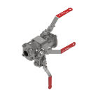 Sferaco - Vanne à boisseau sphérique à brides tournantes inox ELSA Série ELITBWDBB DN25