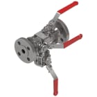 Sferaco - Vanne à boisseau sphérique à brides tournantes inox ELSA Série ELITRFDBB DN40