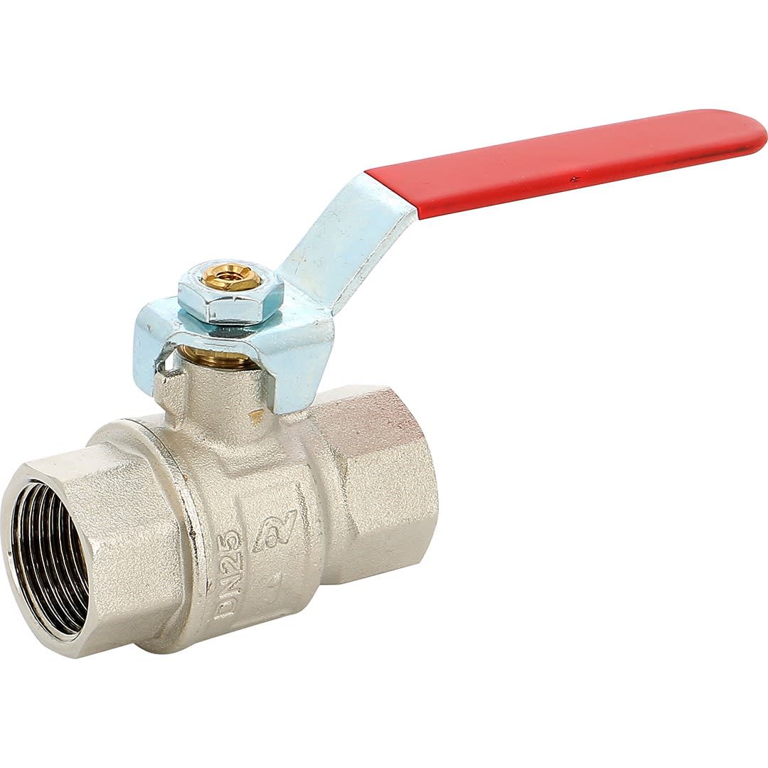 Sferaco - Vanne à sphère laiton industrie Série 576 femelle femelle poignée rouge 3/4" BSP
