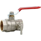 Sferaco - Vanne sphère laiton titré Bât+ femelle femelle BSP DN3/4'' purge poignée rouge