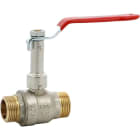 Sferaco - Vanne à sphère laiton série 609 male male avec prolongateur DN 1/2"