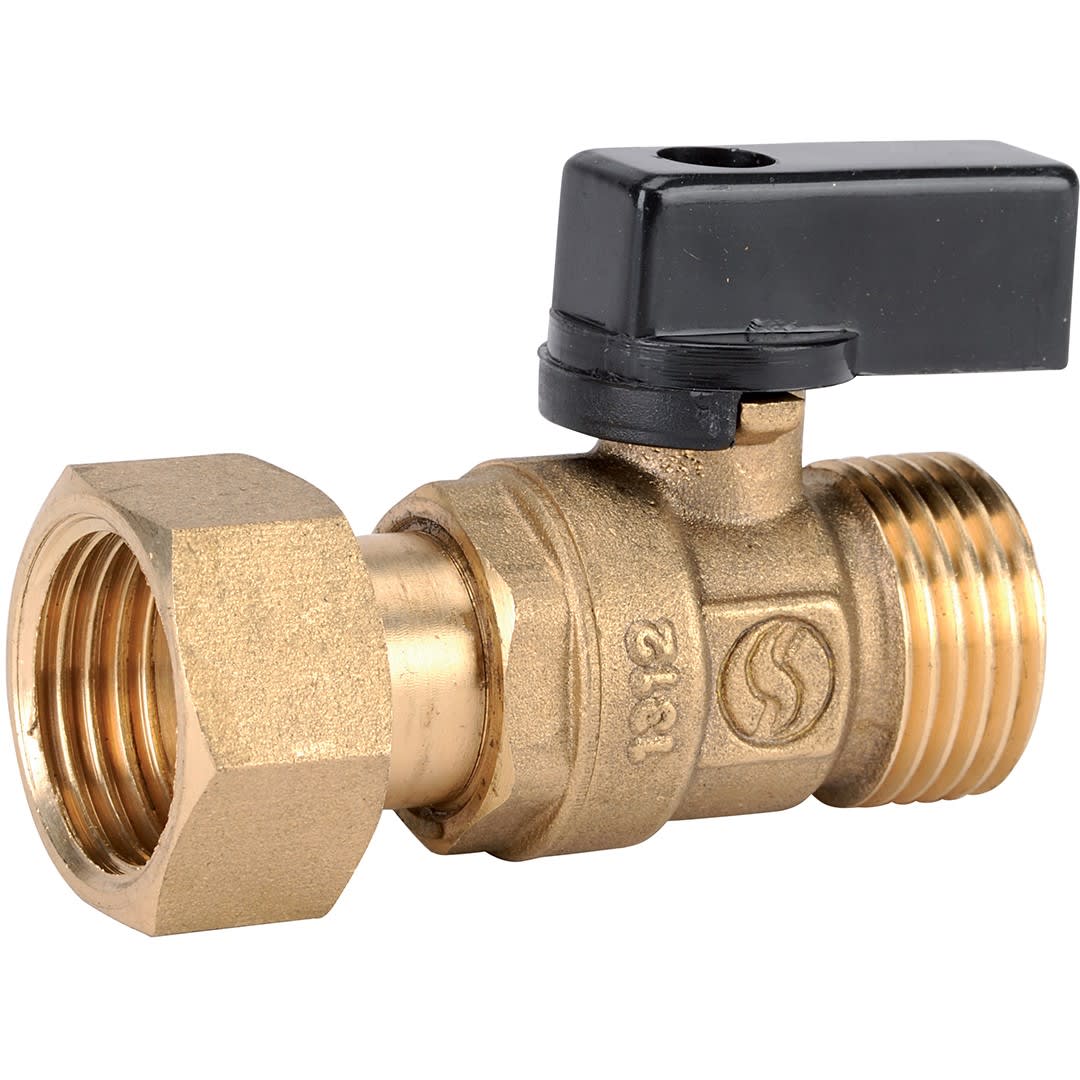 Sferaco - Vanne à sphère laiton pour collecteur ACS Série 633 à écrou tournant 1/2"-M1/2"