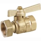 Sferaco - Robinet compteur 648 DN15 droit femelle 3/4" - écrou 3/4" manette laiton 2/3-1/3