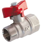 Sferaco - Vanne à sphère laiton CW617N sphéro-conique Série 675 mâle femelle DN1/2"