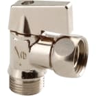 Sferaco - Vanne à sphère équerre laiton nickelé pour réservoir WC 3/8"