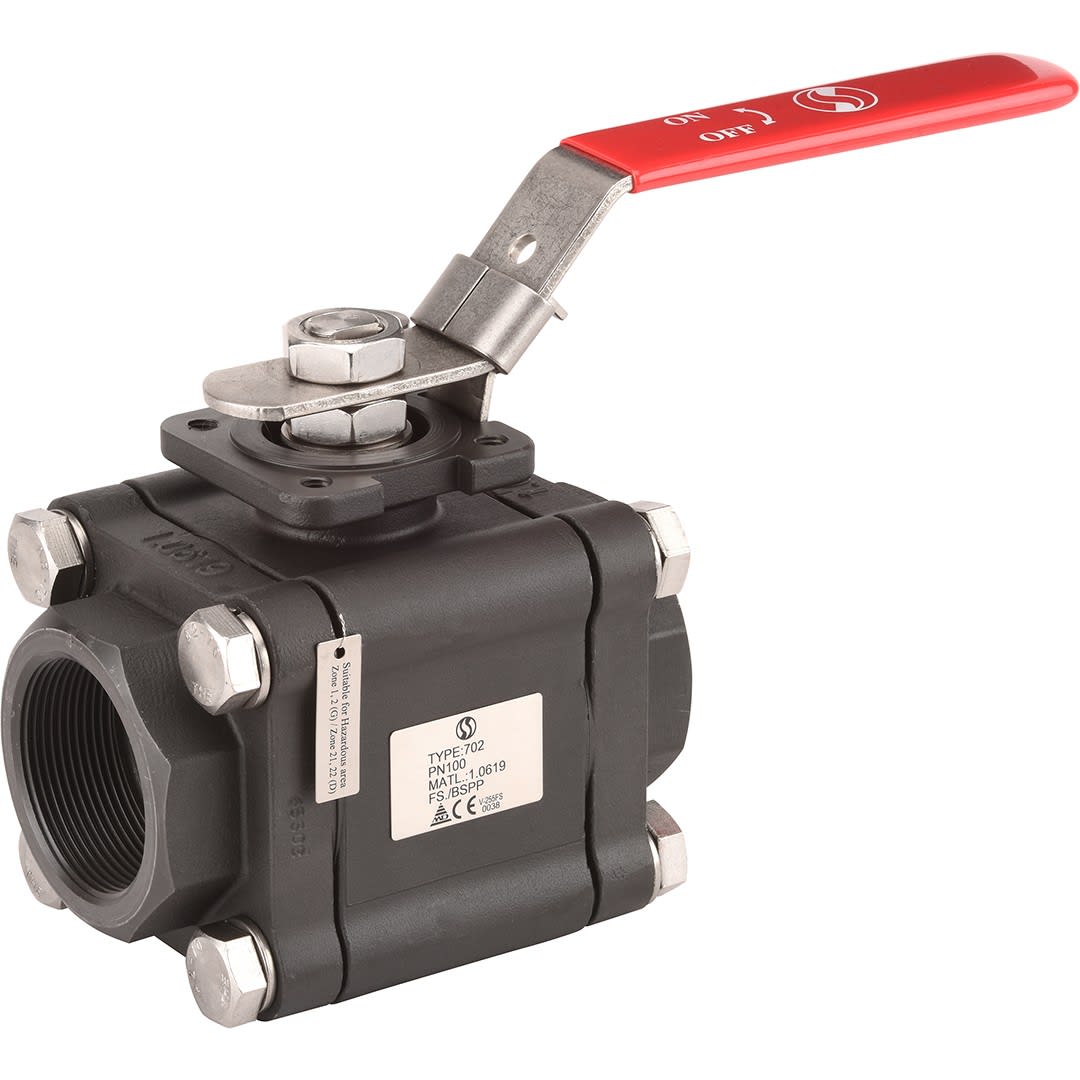 Sferaco - VS 702 PR 1"1/2 SW 3PC ACIER FS AVEC PLATINE ISO SECU FEU