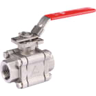 Sferaco - Vanne à boisseau sphérique 3 pièces inox ISO sécurité feu Série 703DM2 SW DN40