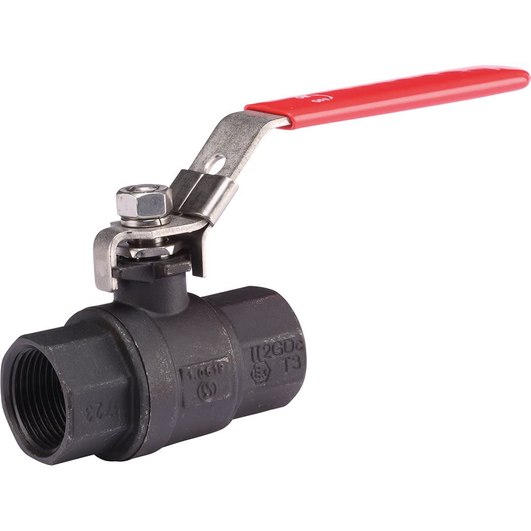 Sferaco - Vanne à boisseau sphérique 2 pièces acier PN63 ATEX Série 705 Femelle BSP 1"1/4