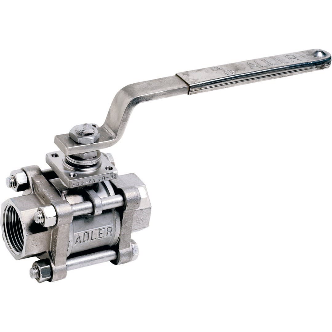 Sferaco - VS 713 1/2" FF 3PCS INOX ADLER