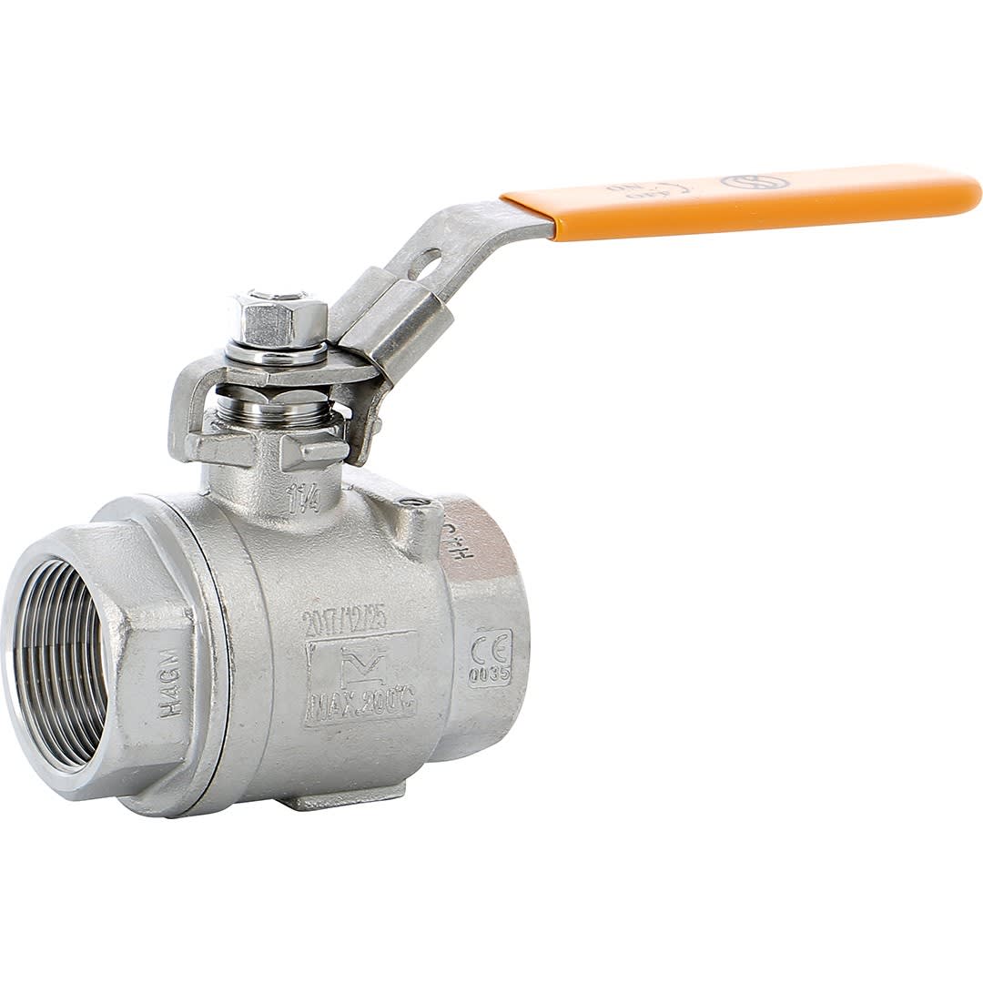 Sferaco - Vanne à boisseau sphérique 2 pièces inox HT TALUFT Série 714 Femelle BSP DN1"1/4