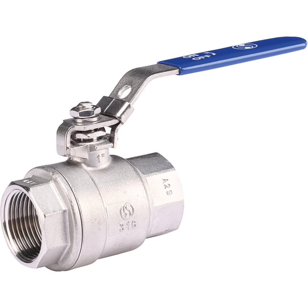 Sferaco - VS 715 1"1/4 FF 2PCS INOX P.BL