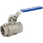 Sferaco - Vanne à boisseau sphérique 2 pièces inox à décompression Série 7152 F.BSP DN3/4"