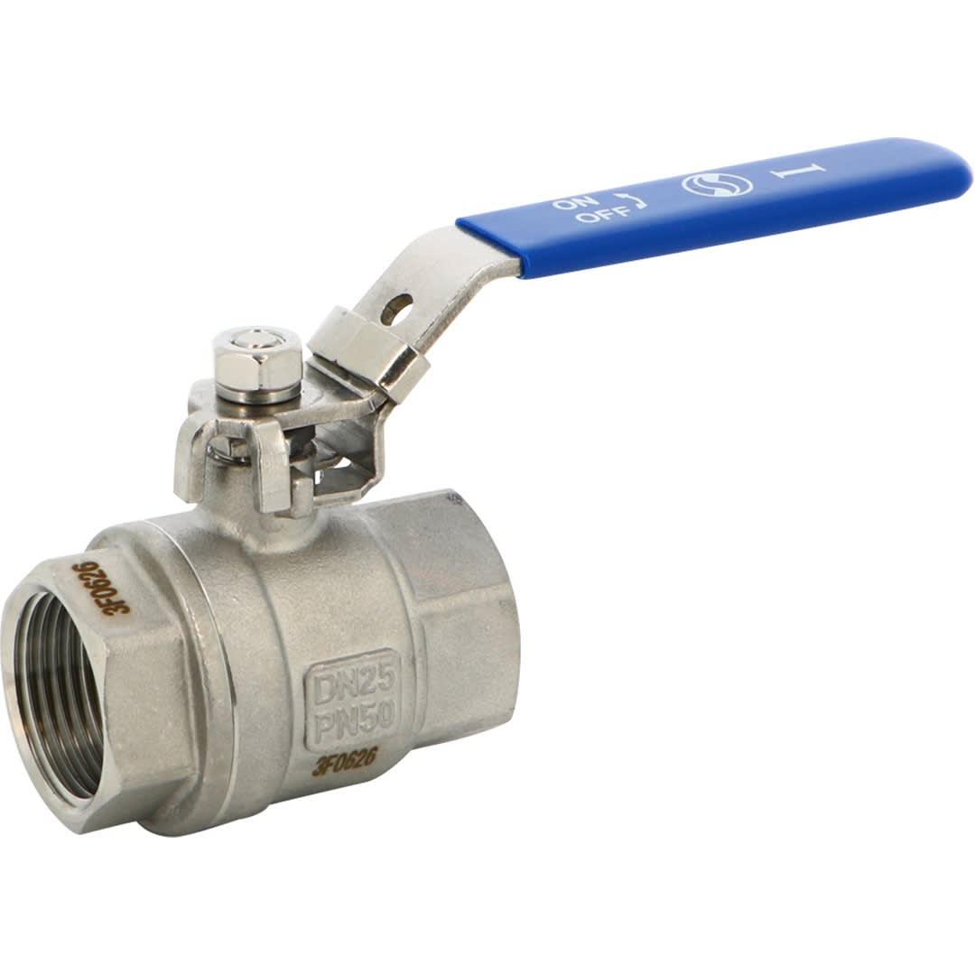 Sferaco - Vanne à boisseau sphérique 2 pièces inox à décompression Série 7152 F.BSP DN1/2"