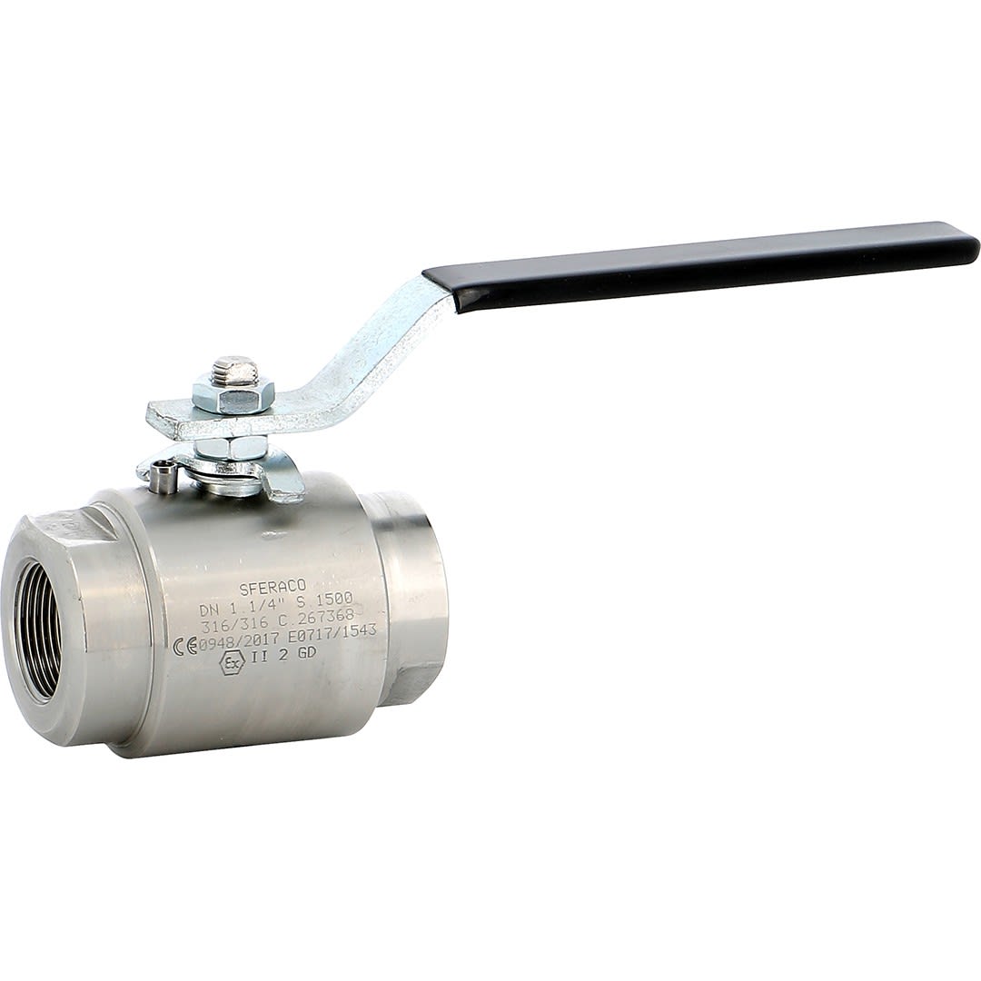 Sferaco - Vanne à boisseau sphérique 2 pièces inox 1500lbs Série 735 Femelle BSP DN2"