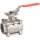 Sferaco - Vanne à boisseau sphérique 3 pièces inox ISO 5211 Série 740 Femelle BSP DN2"