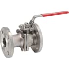 Sferaco - Vanne à boisseau sphérique 2 pièces inox 1.4408 Série 763L à brides PN40 DN32 F1