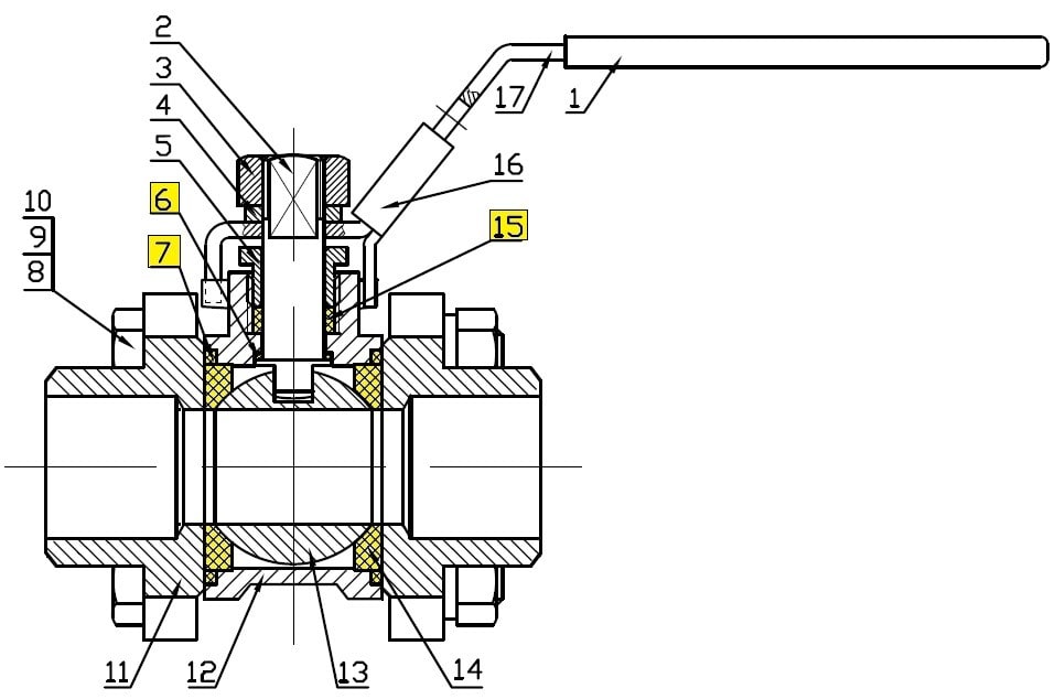 Sferaco - KIT JT 790-744-791-792 INOX COW DN1/2" A PARTIR 2017