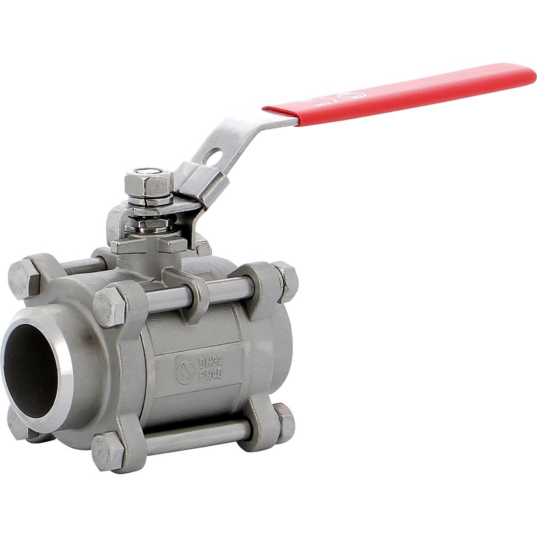 Sferaco - Vanne à boisseau sphérique 3 pièces inox PN63 Série 791 à souder BW DN10