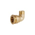 Sferaco - Raccord laiton à serrage extérieur Série 817 coude mâle 1/2" - PE DN25
