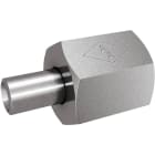 Sferaco - ECROU TARAUDE TUBULUR INOX A SOUDER 1/4" 