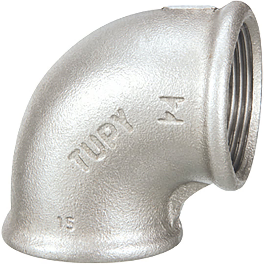 Sferaco - RFM 90 GALVA 3'' COUDE F-F PR90° 90 COUDE GALVA FF PETIT RAYON 90°