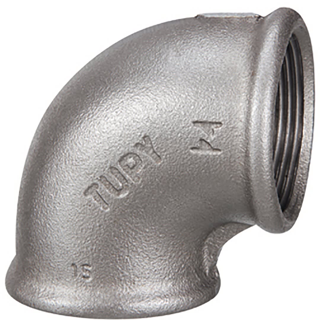 Sferaco - RFM 90 NOIR 1/4'' COUDE F-F PR90° 90 COUDE NOIR FF PETIT RAYON 90°