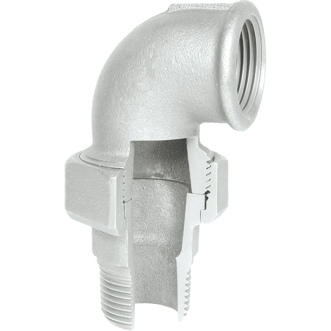 Sferaco - RFM 97 GALVA 3/8" COUDE UNION MF JT PLAT 97 COUDE UNION GALVA MF JOINT PLAT