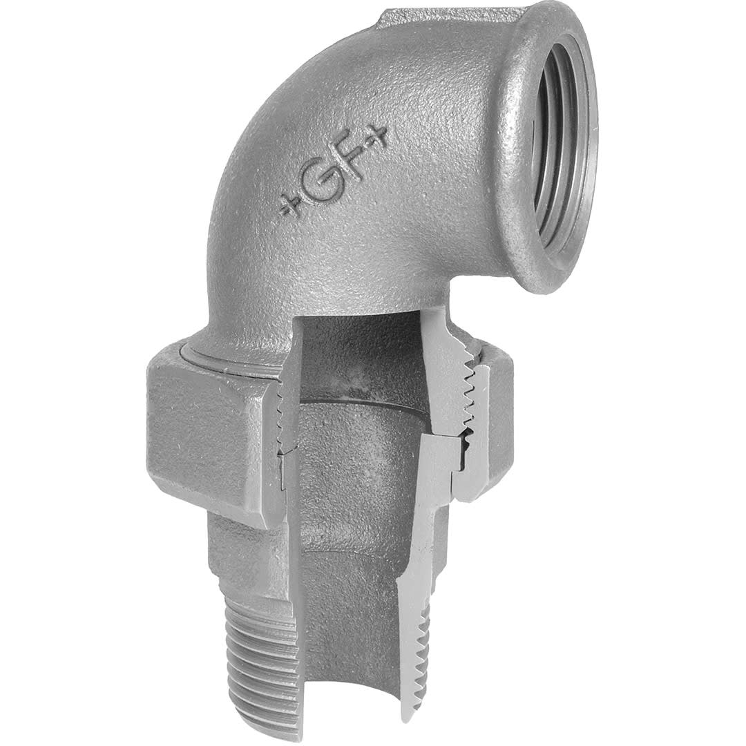 Sferaco - RFM 97 NOIR 1" COUDE UNION MF JT PLAT 97 COUDE UNION NOIR MF JOINT PLAT