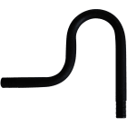 Sferaco - LYRE ACIER U 1/4" M/M