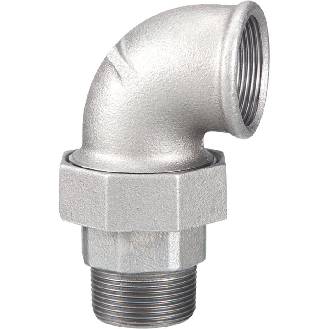 Sferaco - RFM98 GALV.3/8'' COUD UNION MF JT CONIQ 98 COUDE UNION GALVA MF JOINT CONIQUE
