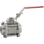 Sferaco - ELSA 1.4409 TFM BSP DN32 PN63 PLAT. ISO F05, ATEX, EM FUG, CE1935