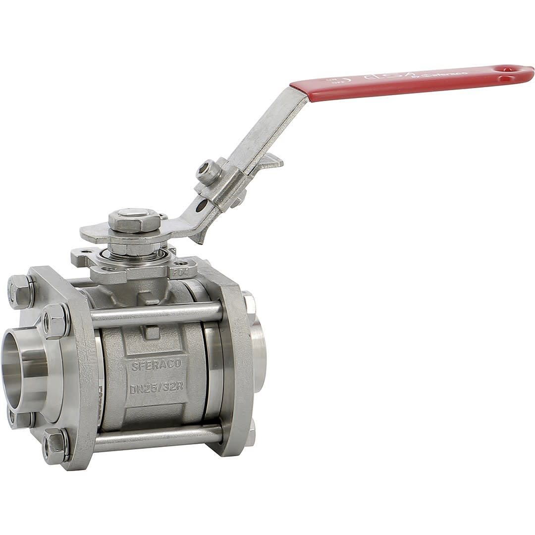 Sferaco - ELSA 1.4409 TFM BW ISO DN15 PN63 PLAT. ISO F03, ATEX, EM FUG, CE1935