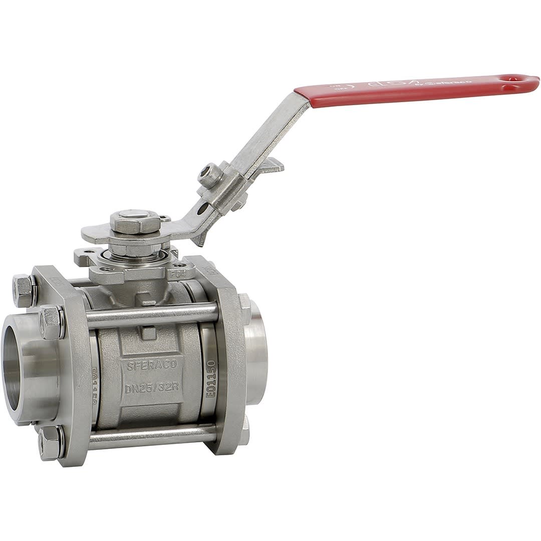 Sferaco - ELSA 1.4409 TFM SW ISO DN50 PN50 PLAT. ISO F05, ATEX, EM FUG, CE1935