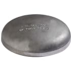 Sferaco - Fond bombé à souder acier noir sans soudure EN 10253-1 D 108mm EP 3.6mm