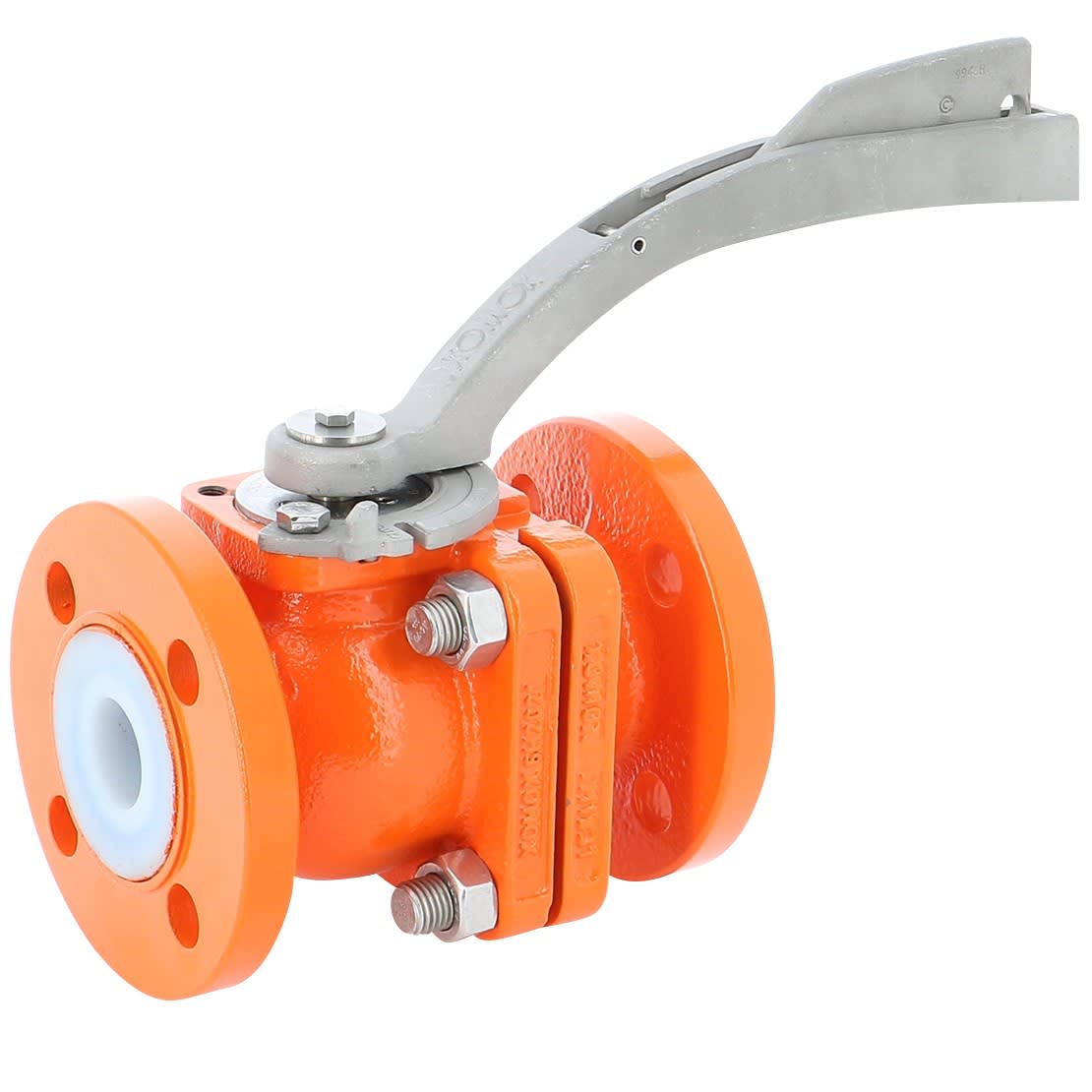 Sferaco - RBS PFA DN50 PN10-16 AVEC LEVIER