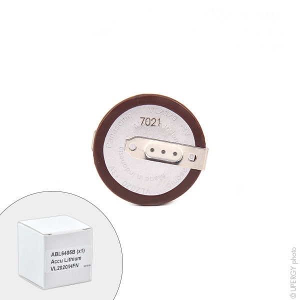 Enix - Boite(s) de 1 Accus bouton Lithium VL2020-HFN 3V 20mAh