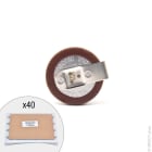 Enix - Plateau(x) de 40 Accus bouton Lithium VL1220-HFN 3V 7mAh 2PH