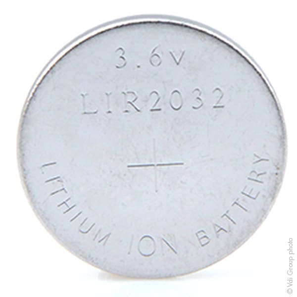 Enix - Accus bouton Lithium LIR2032 3.6V 40mAh